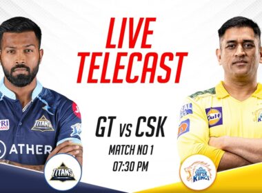 Gujarat Titans vs Chennai Super Kings Live Telecast Channel In India, IPL 2023, Match 1