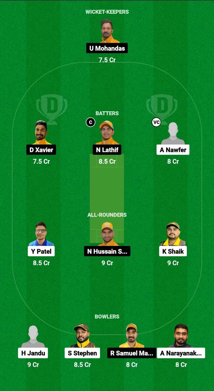 KRM vs NCMI Dream11 Prediction Today Match, Dream11 Team Today, Fantasy