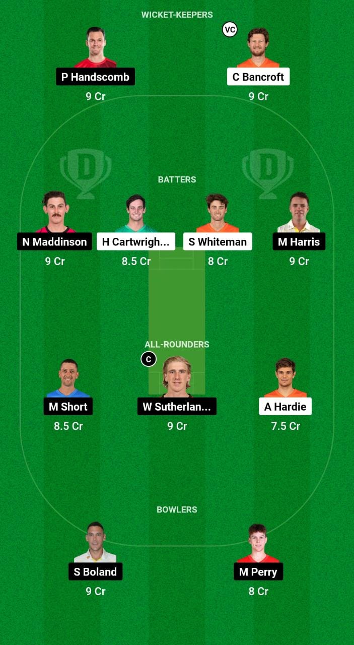 WAU vs VCT Dream11 Prediction Today Match, Australian Domestic Test