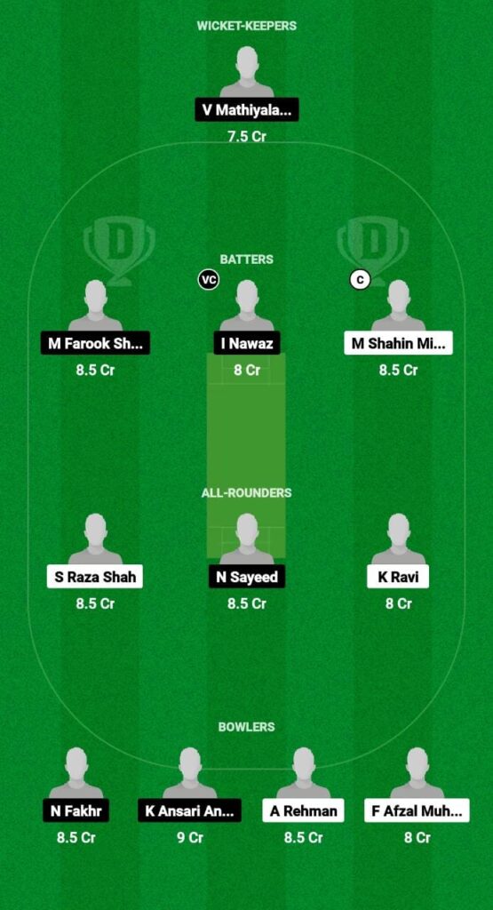 BEI vs STA Dream11 Prediction Fantasy Cricket Tips Dream11 Team Kuwait Ramadan T10 League 