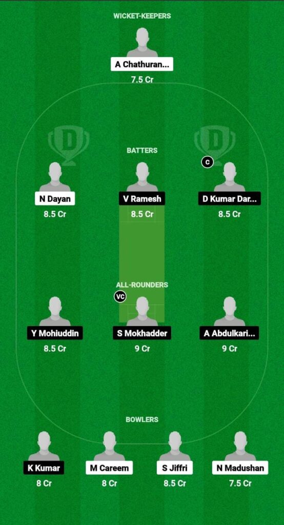 LLK vs KUCC Dream11 Prediction Fantasy Cricket Tips Dream11 Team Kuwait Ramadan T10 League 
