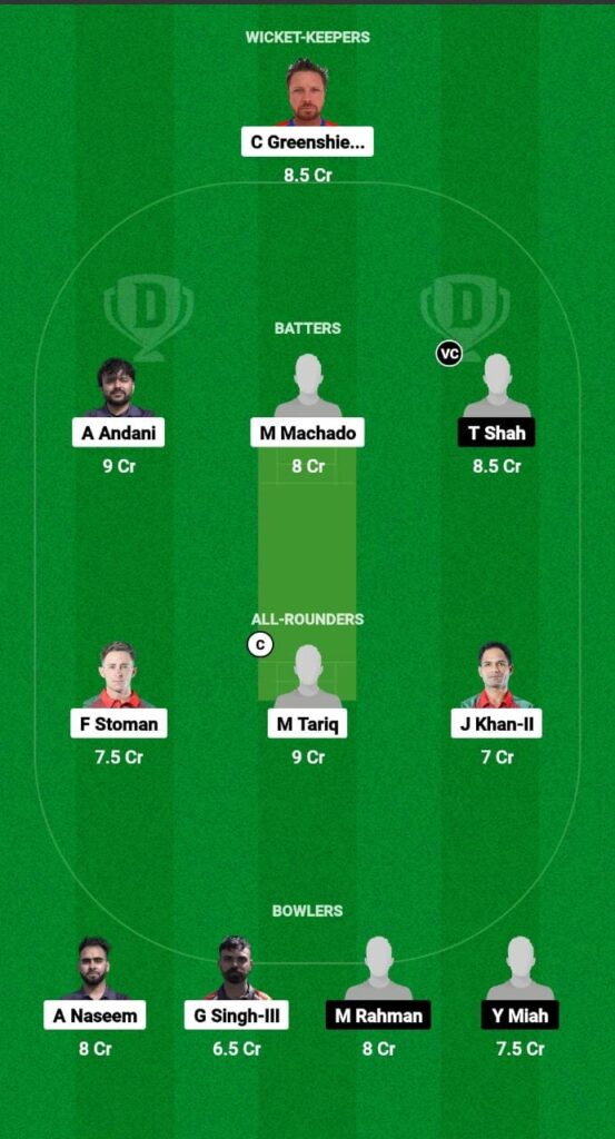OEI vs TTP Dream11 Prediction Fantasy Cricket Tips Dream11 Team FanCode ECS Portugal T10 