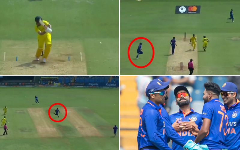 IND vs AUS: Watch - Virat Kohli Shows Unreal Fielding Effort As He Sprints From Short Extra Cover To Mid-Wicket To Stop The Ball