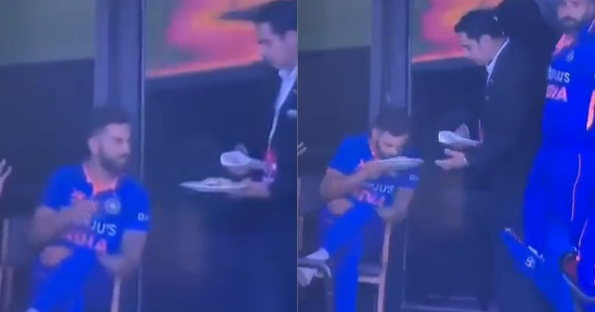 IND vs AUS: Watch – Virat Kohli’s Love Affair With Food Continues, He Gives Priceless Reaction When Served Lunch In Visakhapatnam