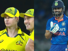 IND vs AUS: Watch - Virat Kohli In Splits As Steve Smith Takes An Awful DRS For Caught Behind Against The Batter During 3rd ODI