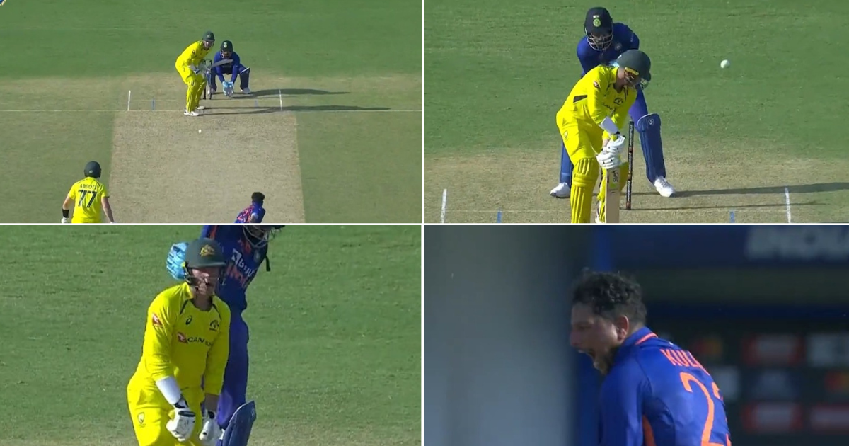 IND vs AUS: WATCH - Alex Carey Left Shocked As Kuldeep Yadav Cleans Him Up With Ball Of The Century