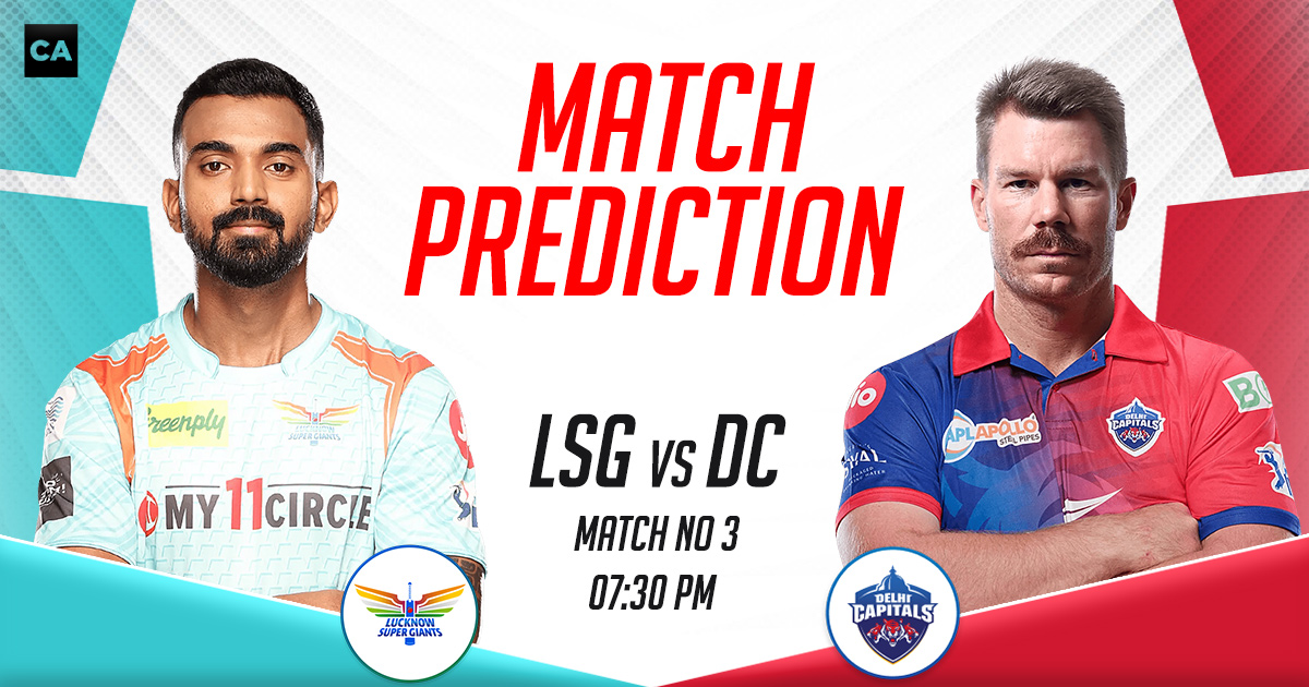 Lsg Vs Dc Match Prediction Who Will Win Todays Ipl Match Ipl 2023 Match 3 Cricketaddictor 