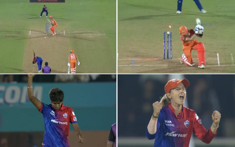 DC-W vs GUJ-W: Watch – Laura Wolvaardt Gets Cleaned Up By Arundhati Reddy After Scoring Her Maiden WPL Fifty