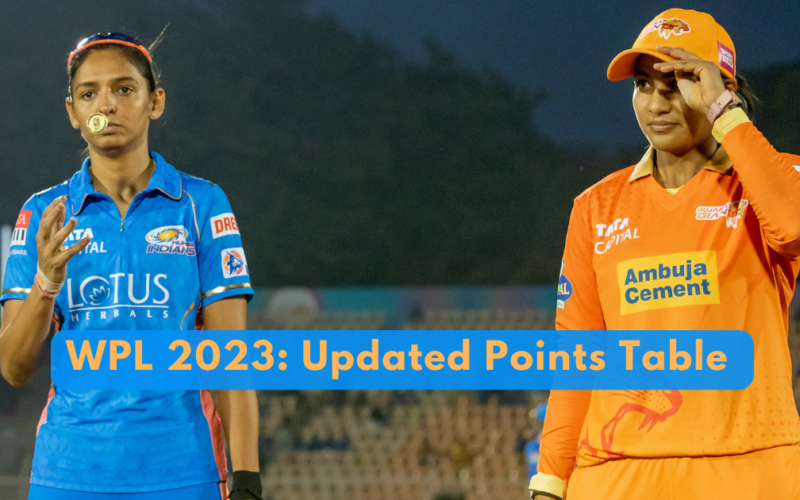 Updated WPL 2023 Points Table, Orange Cap, And Purple Cap After MI-W vs GUJ-W