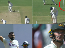 IND vs AUS: Watch – Mohammed Shami Castles Peter Handscomb With A Jaffa, Stumps Go For A Cartwheel