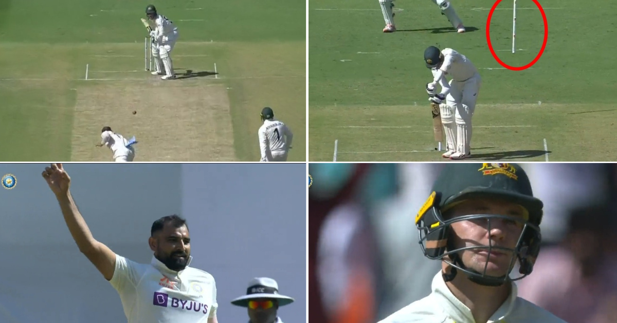 IND vs AUS: Watch – Mohammed Shami Castles Peter Handscomb With A Jaffa, Stumps Go For A Cartwheel