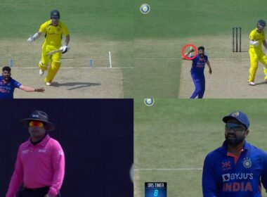 Mohammed Siraj Fighting With Nitin Menon