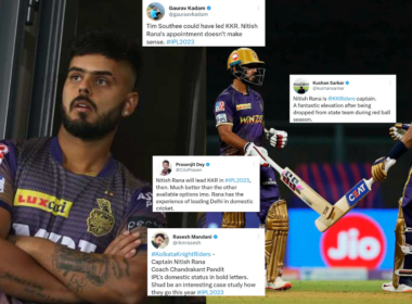 IPL 2023: "Tim Southee Could Have Led KKR" – Twitter Reacts As Kolkata Knight Riders Appoint Nitish Rana As Interim Captain In Shreyas Iyer's Absence