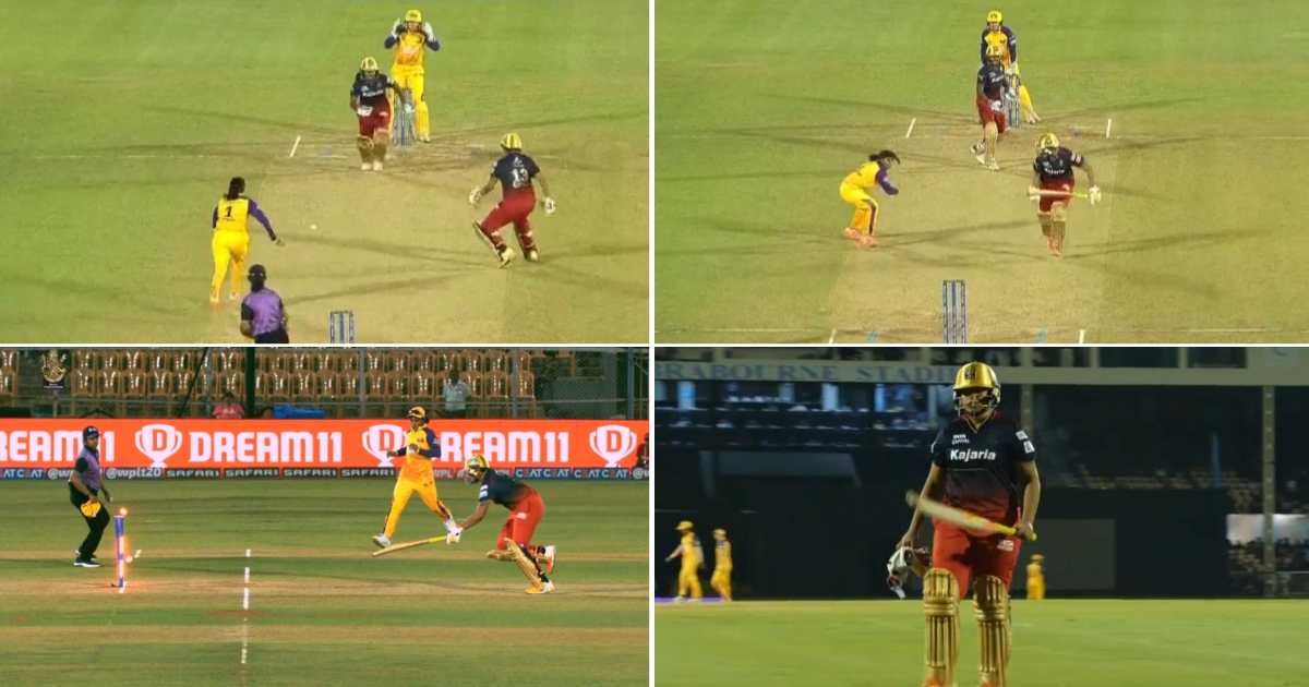 RCB-W vs UP-W: Watch - Richa Ghosh Gets Herself Run Out In Bizarre Fashion In WPL 2023