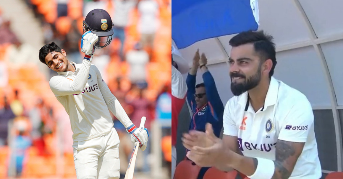 IND Vs AUS: Watch - Virat Kohli Overjoyed For Shubman Gill After India ...