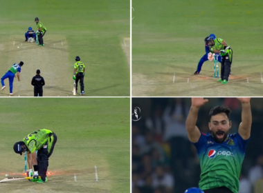PSL 2023 Final: WATCH - Khushdil Shah Cleans Up Lahore Qalandars’ Sikandar Raza With A Stunner As Pakistan Super League Title Hangs On The Balance