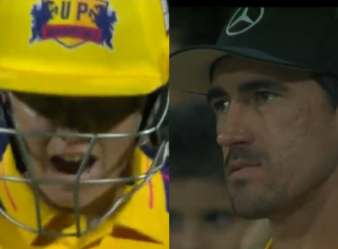 MI-W vs UP-W: Watch - Mitchell Starc Gets Disappointed As Wife Alyssa Healy Gets Dismissed For 11 On Her Birthday In WPL 2023 Eliminator