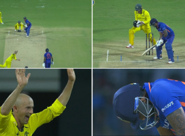 IND vs AUS: Watch - Suryakumar Yadav Dejected After Registering His 3rd Consecutive Golden Duck In ODI Series vs Australia