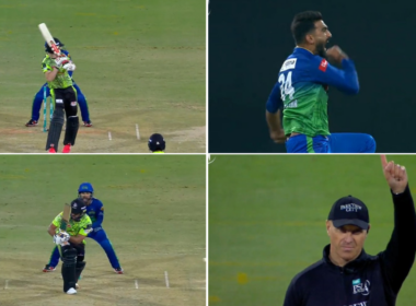 PSL 2023 Final: Watch - Usama Mir Knocks Over Sam Billings And Then Traps Ahsan Bhatti On Next Delivery For A Golden Duck