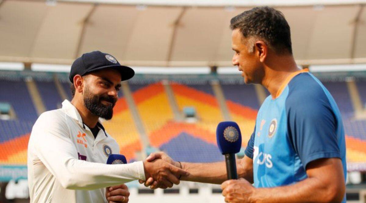 Virat Kohli-Rahul Dravid BCCI