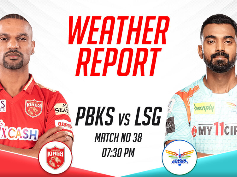PBKS vs LSG Weather Report and Pitch Report, IPL 2023, Match 38
