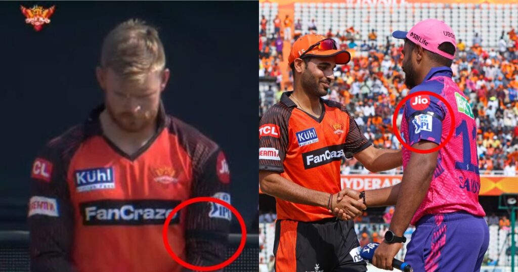SRH vs RR Revealed Why Players Are Wearing Black Armbands
