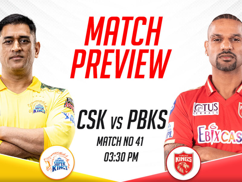 CSK vs PBKS Match Preview, IPL 2023, Match 41