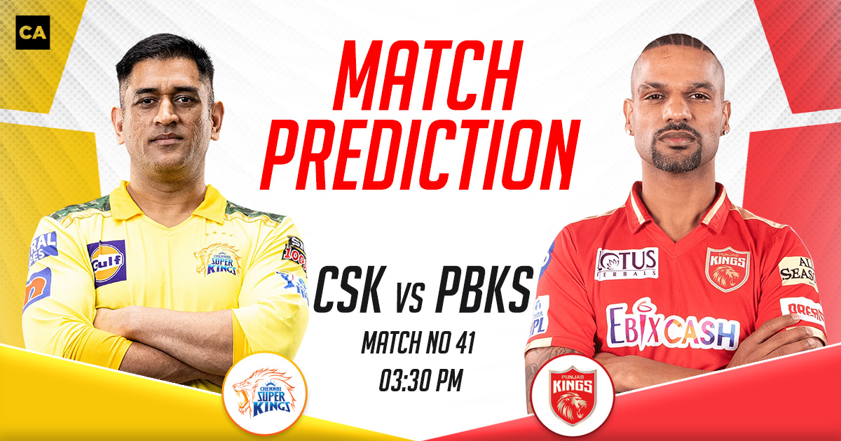 CSK Vs PBKS Today Match Prediction- Who Will Win Today’s IPL Match? IPL ...