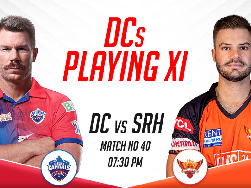 DC Playing XI vs SRH, IPL 2023, Match 40