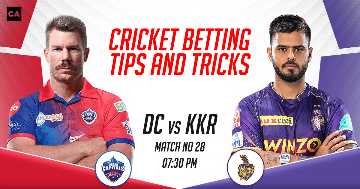 Dc Vs Kkr Cricket Betting Tips And Tricks Ipl Match Prediction Who