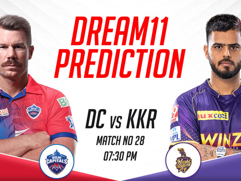 DC vs KKR Dream11 Prediction Today Match, Dream11 Team Today, Fantasy Cricket Tips, IPL 2023, Match 28