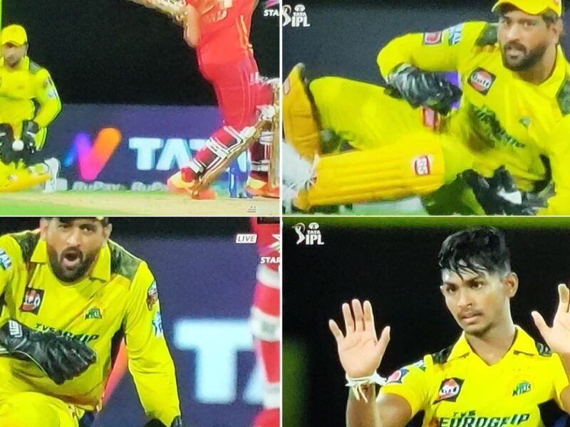 CSK vs PBKS: WATCH – MS Dhoni Winces In Pain After An Awkward Landing While Keeping In The Thrilling Final Over