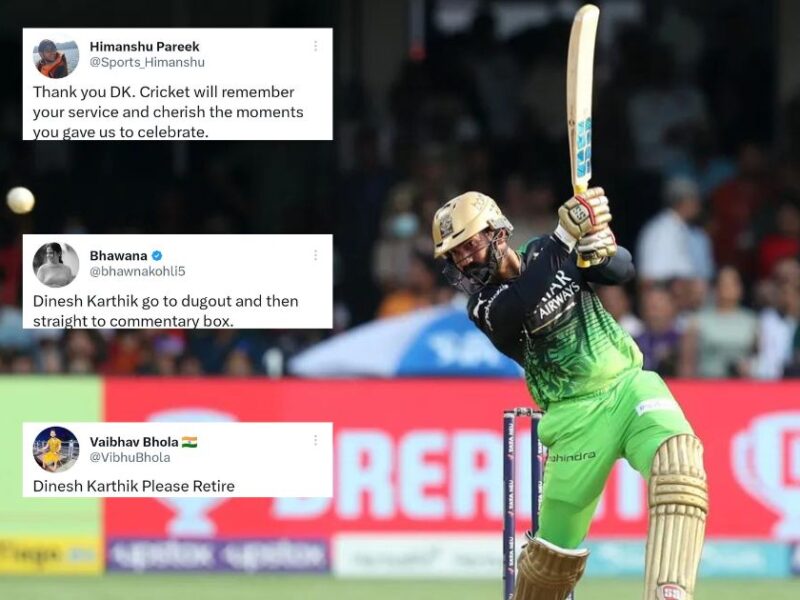 RCB vs RR: “Commentary Box Is Waiting For You" - Twitter Reacts As Dinesh Karthik’s Poor Run In IPL 2023 Continues