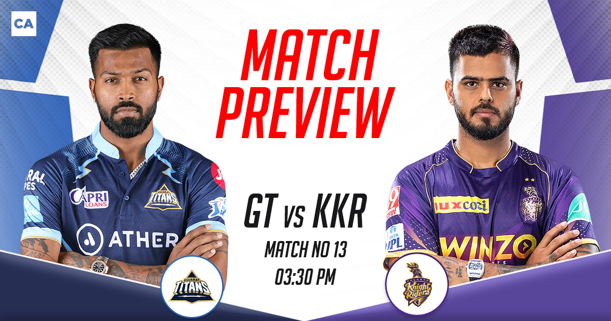 GT vs KKR Match Preview IPL 2023, Match 13 CricketAddictor