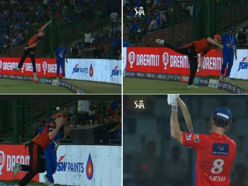DC vs SRH: Watch - Harry Brook Nearly Pulls Off One Of The Best Catches Of All Time With Outrageous Effort