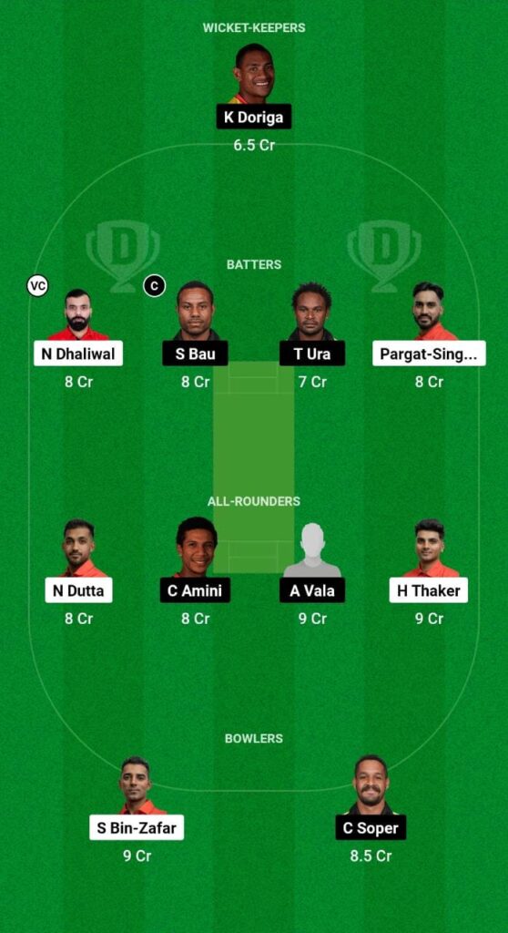 CAN vs PNG Dream11 Prediction Fantasy Cricket Tips Dream11 Team ICC CWC Qualifiers Playoff ODI 