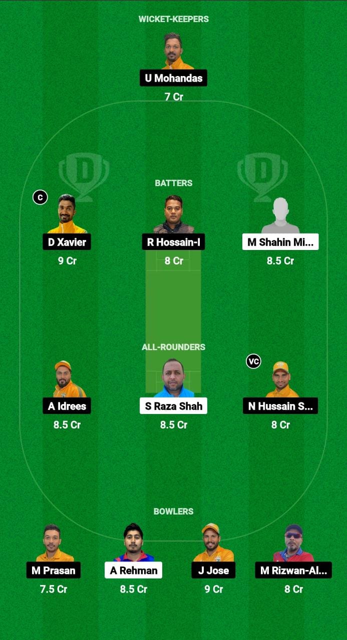 BEI Vs NCMI Dream11 Prediction Today Match, Dream11 Team Today, Fantasy ...