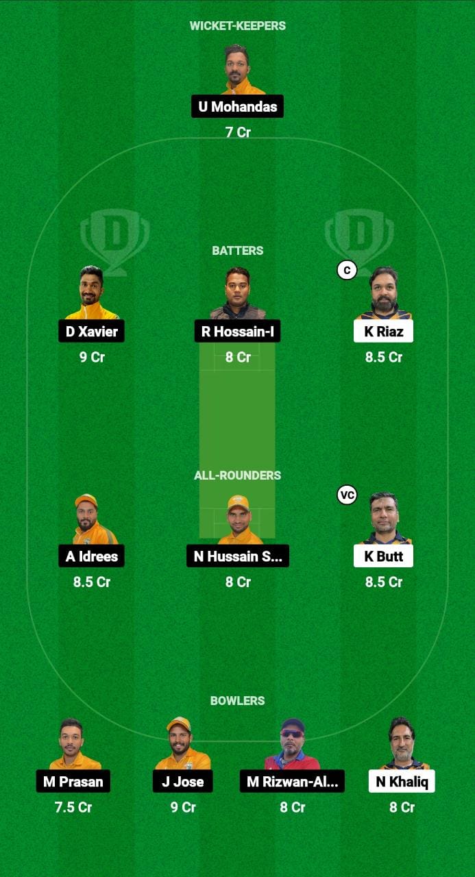 TCC Vs NCMI Dream11 Prediction Today Match, Kuwait Ramadan T10 League ...