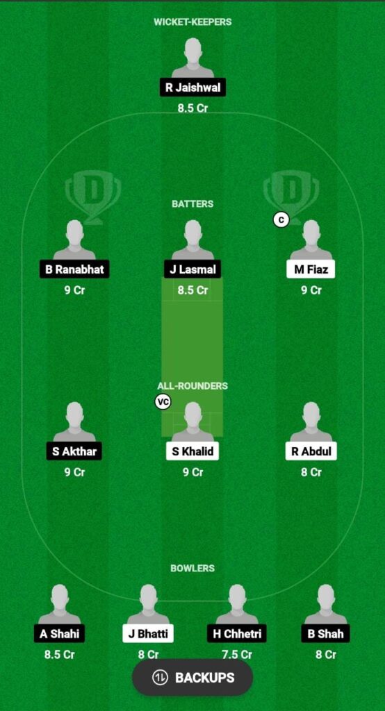 ECR vs DCA Dream11 Prediction, Fantasy Cricket Tips, Dream11 Team