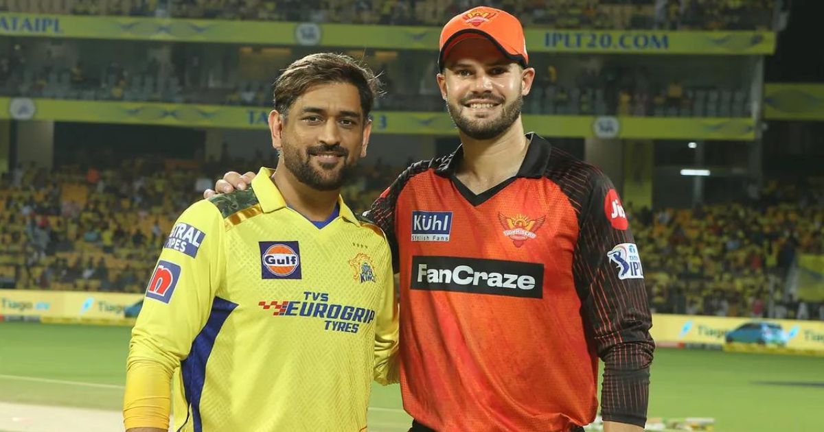 IPL 2023 CSK Captain MS Dhoni, SRH Captain Aiden Markram