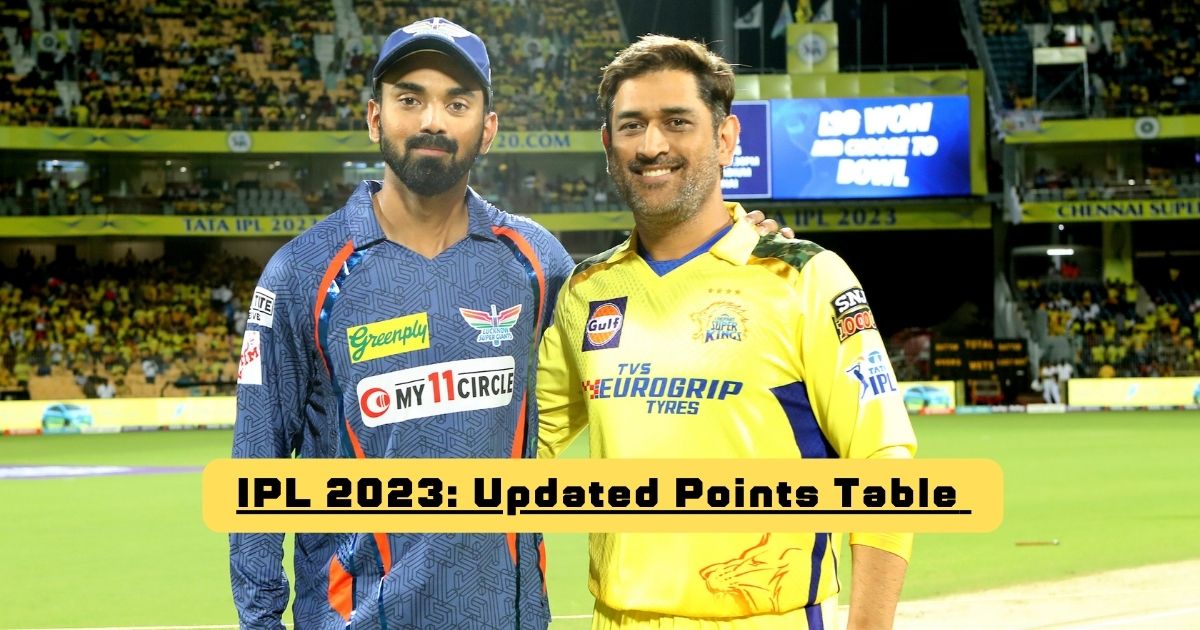 IPL 2023 Points Table
