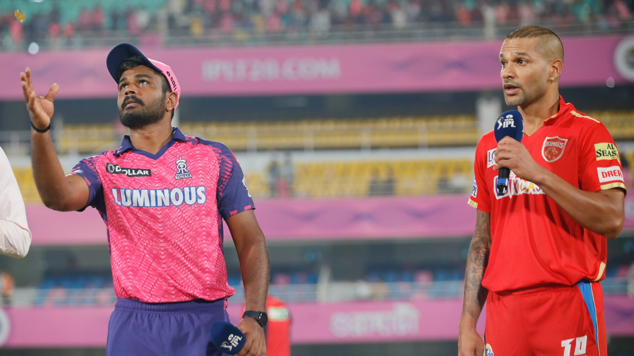 IPL 2023: RR's Sanju Samson, PBKS' Shikhar Dhawan
