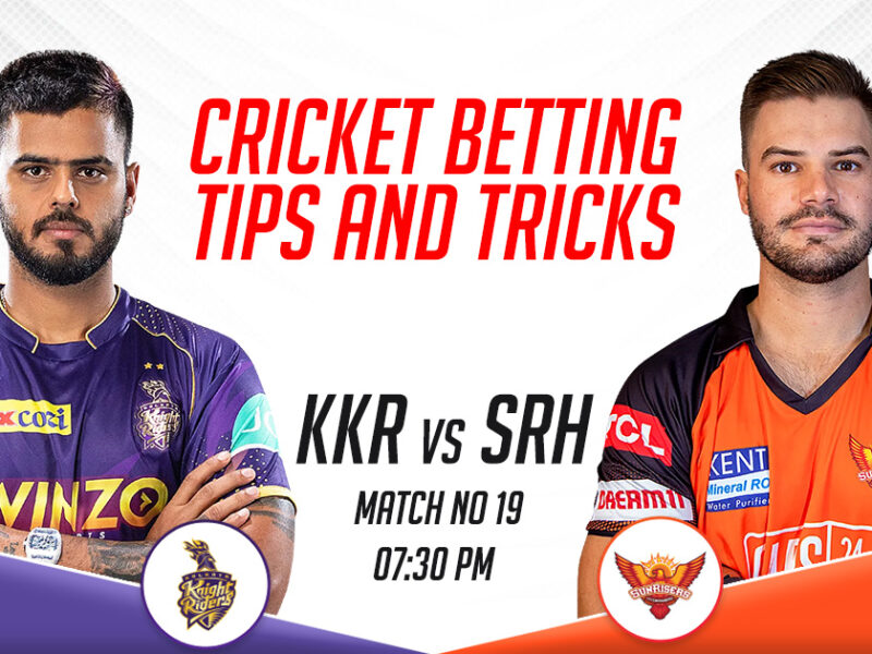 KKR vs SRH Cricket Betting Tips and Tricks, IPL 2023, Match 19