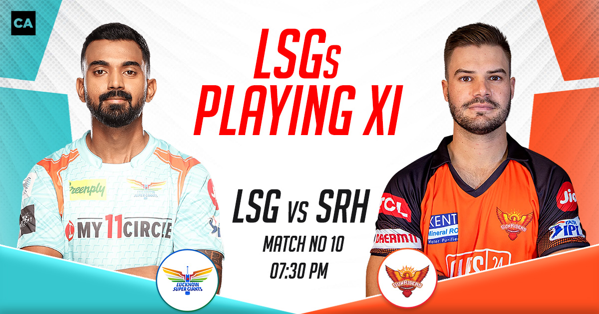 LSG Playing XI vs SRH, IPL 2023, Match 10