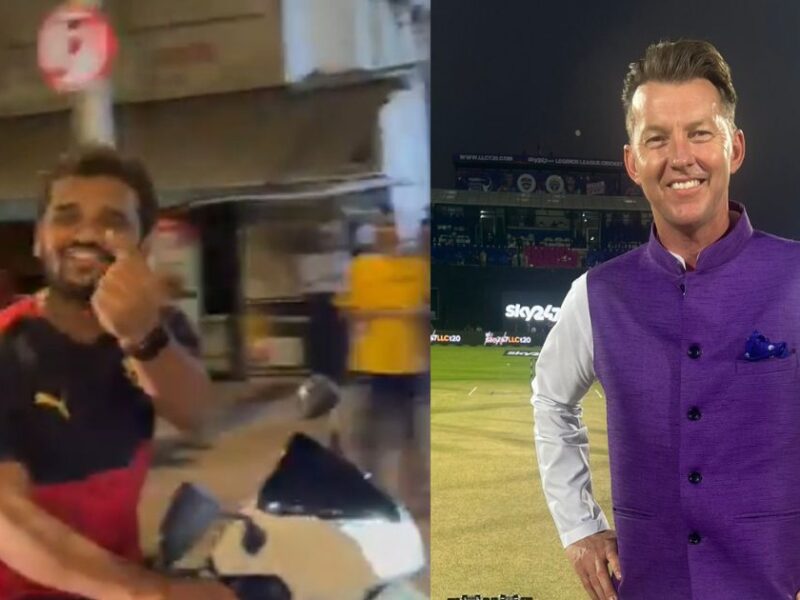 RCB vs DC: WATCH - “Aaram Se Aaram Se” - Brett Lee’s Heartfelt Reply To RCB Fans Chasing Him In Mumbai