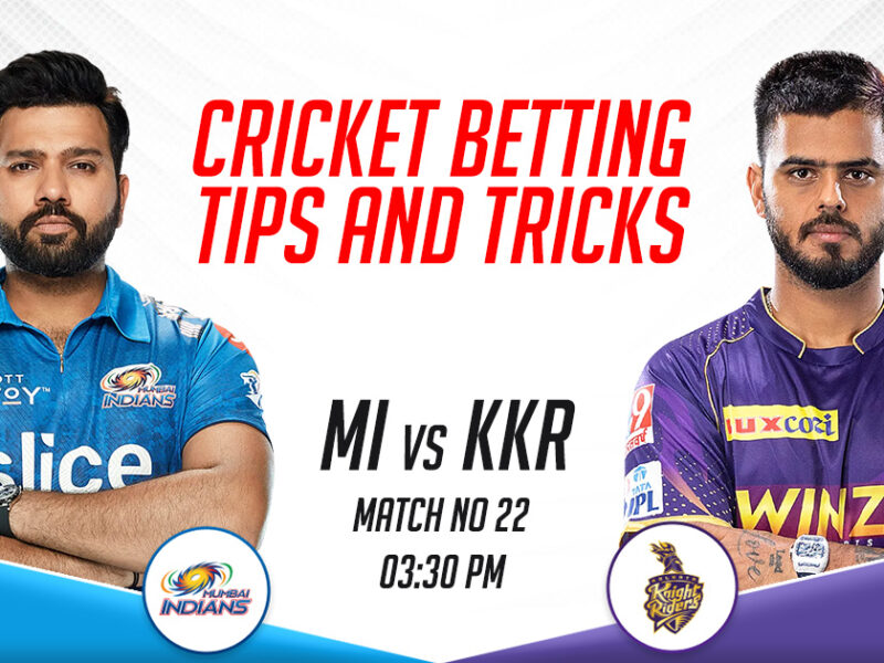 MI vs KKR Cricket Betting Tips and Tricks