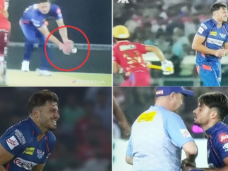 PBKS vs LSG: Watch- Huge Blow For Lucknow Super Giants As Marcus Stoinis Walks Off The Field With An Injured Finger