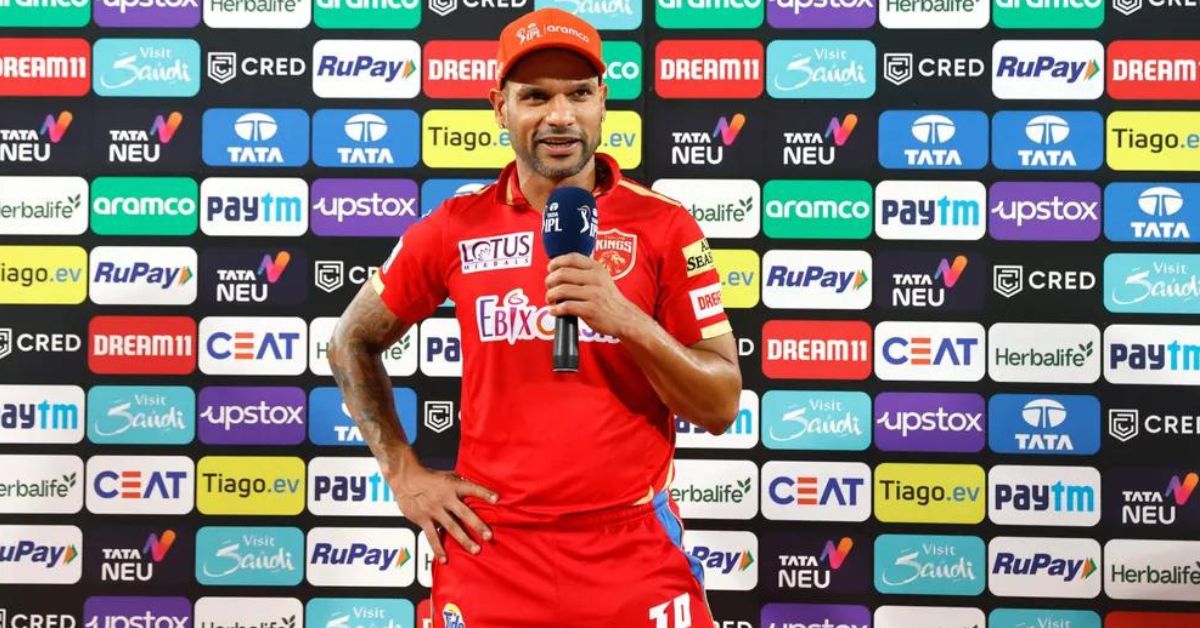 LSG vs PBKS Revealed Why Shikhar Dhawan Is Not Playing Today's IPL