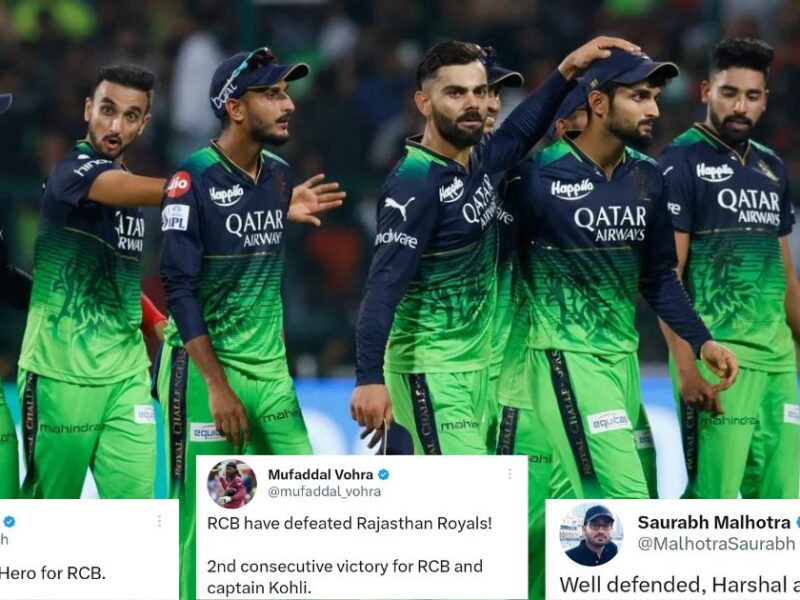 RCB vs RR: "What A Fantastic Match"- Twitter Reacts After Royal Challengers Bangalore Win A Thriller Against Rajasthan Royals
