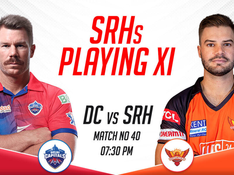 SRH Playing XI vs DC, IPL 2023, Match 40